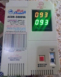 منظم كهرباء • منظم فولتية • البادر ACDR-5000VA • رافع قدرة • مثبت جهد ...