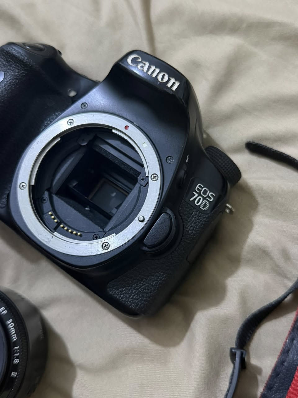كاميرا كانون ESO D70
عدسة 50mm

حزام كتف 

شاحنه 

بطارية 

كرب

مع حقيبة كتف حجم كبير تتسع لاكثر من كاميرا وعدسة جديدة 

شاشة قلاب ولمس 

تصوير دقة عالية جداً 

احترافية 

تصوير الفيديو احترافي 

الكاميرا نظافة 100%

السعر جداً مناسب ❤️‍🔥❤️‍🔥❤️‍🔥❤️‍🔥 خاص ..


**إذا كنت صاحب هذا الإعلان وتريد حذفه لأي سبب، رجاءا أرسل رسالة إلى الدعم الفني**