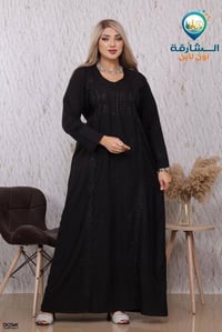 دشداشة • اسود فحم • كشمير