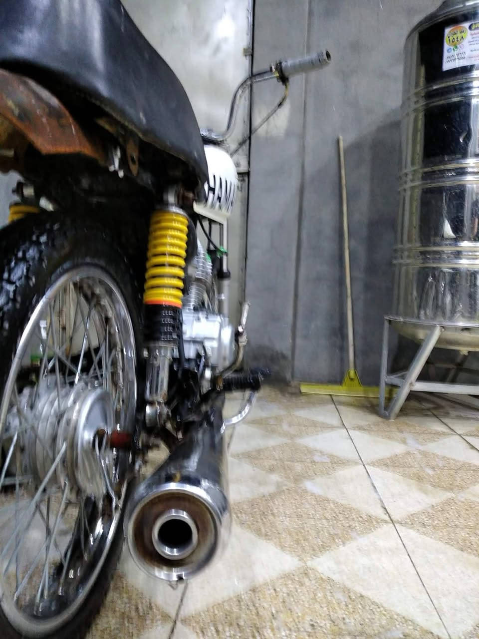 سلام عليكم نامه للبيع محرك 23 دراجه جديده ما نقصه كلشي كلك السعر 450 شراي يتصل ‏‪***********‬‏
