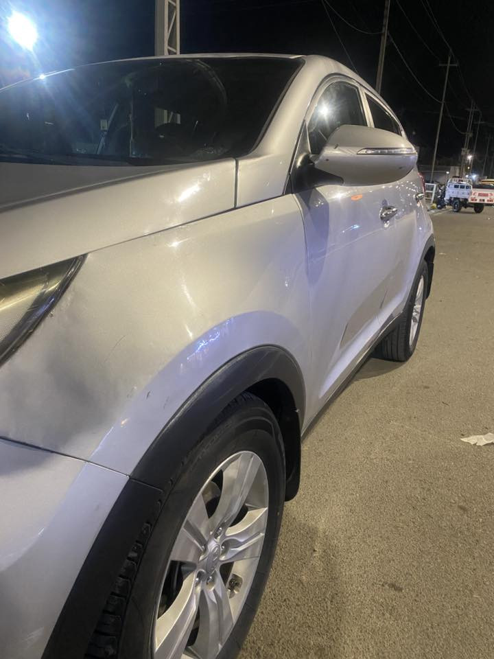 السلام عليكم سبورتج 2012 امريكي مكينه 2400 دوش رقم بغداد. ب اسمي بيه بنيد صبغ وخشوم جاملغات باقي سياره مكفوله مكانه كوت قضاء الحي السعر 115 ‭0781 389 5022‬
