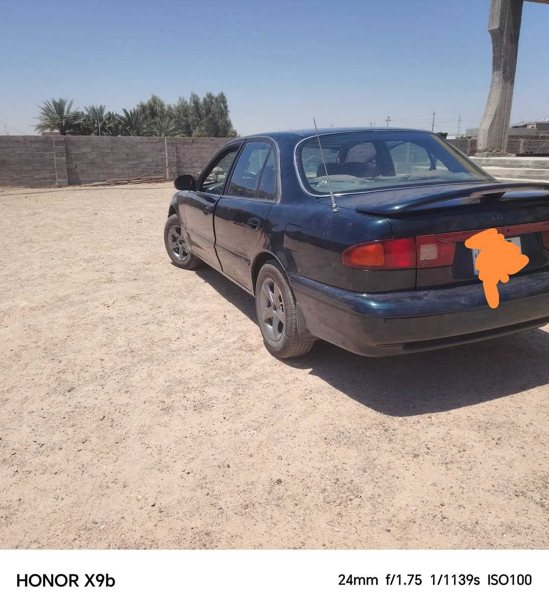 السلام عليكم  سوناته 2موديل 1996 رقم انبار دولي لون زيتوني الواقع احلى من الصوره مكان السياره عامرية الفلوجه للتفاصيل اكثر اتصل ***********
