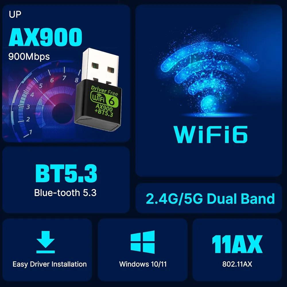 English  |  کوردی  |  عربي 

اسم المنتج: محول واي فاي 6 USB AX900 BT 5.3 WiFi USB للكمبيوتر مع شريحة RTL8851BU ثنائية النطاق 2.4GHz/5GHz حتى 900Mbps 
العلامة التجارية: DragoBug

الحالة: جديد
السعر: 14 الف دينار

متوفر توصيل لكل أنحاء العراق 🚕🚀🌀

⛔ مواصفات المنتج:-

واي فاي 6 فائق السرعة واتصال ثنائي النطاق - استمتع بسرعات فائقة تصل إلى 900 ميجابت في الثانية مع تقنية واي فاي 6 (802.11ax). يضمن التصميم ثنائي النطاق (2.4 جيجاهرتز + 5 جيجاهرتز) بث سلس بدقة 4 كيه وألعاب خالية من التباطؤ وتنزيلات سريعة، مع الحفاظ على التوافق مع أجهزة الراوتر القديمة (802.11a/b/g/n/ac)

تقنية بلوتوث 5.3 المتقدمة - استمتع باتصال لاسلكي محسن مع بلوتوث 5.3، يتميز باستهلاك أقل للطاقة وأداء فائق مضاد للتداخل. مثالي لتوصيل سماعات الرأس والكيبورد والماوس وأجهزة التحكم في الألعاب مع نطاق ممتد واتصالات مستقرة
شريحة تعريف RTL8851BU عالية الأداء - مدعوم بشريحة RTL8851BU الموثوقة، يوفر هذا المحول أداءً مستقرًا وموفر للطاقة مع استقبال لاسلكي محسن. يوفر الهوائي المدمج تغطية قوية للإشارة مع الحفاظ على تصميم صغير محمول. 

تركيب سهل التوصيل والتشغيل - احصل على اتصال على الفور مع التثبيت بدون برنامج تشغيل لأنظمة ويندوز 10/11. تضمن واجهة USB 2.0 العالمية توافقًا واسعًا مع معظم أجهزة الكمبيوتر واللاب توب - ببساطة قم بتوصيله واستمتع بقدرات لاسلكية محسنة على الفور.

مثالي لسيناريوهات الاستخدام المتعددة - سواء كنت تلعب أو تعمل عن بعد أو تجري مكالمات فيديو أو تبث محتوى عالي الدقة، فإن هذا المحول هو الحل الأمثل لترقية سطح المكتب أو اللاب توب الخاص بك إلى أحدث تقنية واي فاي 6 وبلوتوث 5.3 للحصول على أداء لاسلكي فائق.
----------------------------------------------------------

ناوی بەرهەم: ئەداپتەری USB وایفای AX900 BT 5.3 بۆ کۆمپیوتەر بە چیپسێتی RTL8851BU دوو باند 2.4GHz/5GHz تا 900Mbps
 مارکە: DragoBug

 مەرج: نوێ

 نرخ: 14 هەزار دینار

 گەیاندن لە سەرتاسەری عێراق بەردەستە 🚕🚀🌀

 ⛔ تایبەتمەندییەکانی بەرهەم:

 پەیوەندی دوو باند وایفای ٦ی خێرا - چێژ لە خێرایی خێرا و گەورە وەربگرە تا ٩٠٠ مێگابایت لە چرکەیەکدا لەگەڵ تەکنەلۆژیای وایفای ٦ (٨٠٢.١١ax).  دیزاینی دوو باند (2.4GHz + 5GHz) دڵنیای دەدات لە ستریمینگی 4K بە شێوەیەکی نەرم و یاریکردن بەبێ دواکەوتن و دابەزاندنی خێرا، لە هەمان کاتدا گونجان لەگەڵ ڕاوتەرە میراتییەکان (802.11a/b/g/n/ac) دەپارێزێت.

 تەکنەلۆژیای پێشکەوتووی بلوتوس ٥.٣ - چێژ لە پەیوەندی بێ وایەر وەربگرە لەگەڵ بلوتوس ٥.٣، کە تایبەتمەندی کەمتر بەکارهێنانی کارەبا و کارایی بەرزی دژە دەستێوەردانی هەیە.   ئایدیاڵە بۆ بەستنەوەی هێدفۆن و کیبۆرد و مشک و کۆنترۆڵکەری یارییەکان بە مەودای درێژکراوە و پەیوەندی جێگیر.

 چیپی RTL8851BU بە توانای بەرز – بە چیپی متمانەپێکراو RTL8851BU کاردەکات، ئەم ئەداپتەرە کارایی جێگیر و وزە-کارامە پێشکەش دەکات لەگەڵ وەرگرتنی بێ وایەر بەرزکراوە.  ئەنتێنەی ناوەکی ڕووپۆشێکی بەهێزی سیگناڵەکان دابین دەکات لە هەمان کاتدا دیزاینێکی بچووک و گەورە دەپارێزێت.

 دامەزراندنێکی ئاسان بۆ پلاگ و پلەی – دەستبەجێ پەیوەندی بە دامەزراندنی بێ شۆفێرەوە بۆ ویندۆز ١٠/١١ بکە.  ڕووکاری گشتگیر USB 2.0 دڵنیای دەدات لە گونجانی فراوان لەگەڵ زۆربەی کۆمپیوتەر و لاپتۆپەکان – بە سادەیی بیخە ناوەوە و چێژ لە توانا بێ وایەرەکانی بەرزکراوە وەربگرە دەستبەجێ.

 ئایدیاڵە بۆ چەندین سیناریۆی بەکارهێنان – جا تۆ یاری بکەیت، لە دوورەوە کار دەکەیت، پەیوەندی ڤیدیۆیی بکەیت، یان ناوەڕۆکی HD پەخش دەکەیت، ئەم ئەداپتەرە چارەسەرێکی تەواو و گونجاوە بۆ بەرزکردنەوەی مێزەکەت یان لاپتۆپەکەت بۆ نوێترین تەکنەلۆژیای وای فای ٦ و بلوتوس ٥.٣ بۆ کارایییەکی بێ وایەرێکی بەرز.

 - ...
Product Name: AX900 BT 5.3 WiFi USB Adapter for PC with RTL8851BU Dual-Band 2.4GHz/5GHz Chipset up to 900Mbps
Brand: DragoBug

Condition: New

Price: 14,000 IQD

Delivery available throughout Iraq 🚕🚀🌀

⛔ Product Specifications:

Superfast WiFi 6 Dual-Band Connectivity - Enjoy blazing-fast speeds up to 900Mbps with WiFi 6 (802.11ax) technology. The dual-band design (2.4GHz + 5GHz) ensures smooth 4K streaming, lag-free gaming, and fast downloads, while maintaining compatibility with legacy routers (802.11a/b/g/n/ac).

Advanced Bluetooth 5.3 Technology - Enjoy enhanced wireless connectivity with Bluetooth 5.3, featuring lower power consumption and superior anti-interference performance.  Ideal for connecting headphones, keyboards, mice, and game controllers with extended range and stable connections.

High-performance RTL8851BU chip – Powered by the reliable RTL8851BU chip, this adapter delivers stable and energy-efficient performance with enhanced wireless reception. The built-in antenna provides strong signal coverage while maintaining a compact and portable design.

Easy plug-and-play installation – Get connected instantly with driver-free installation for Windows 10/11. The universal USB 2.0 interface ensures broad compatibility with most PCs and laptops – simply plug it in and enjoy enhanced wireless capabilities instantly.

Ideal for multiple usage scenarios – Whether you're gaming, working remotely, making video calls, or streaming HD content, this adapter is the perfect solution to upgrade your desktop or laptop to the latest Wi-Fi 6 and Bluetooth 5.3 technology for superior wireless performance.

- ...


**إذا كنت صاحب هذا الإعلان وتريد حذفه لأي سبب، رجاءا أرسل رسالة إلى الدعم الفني**