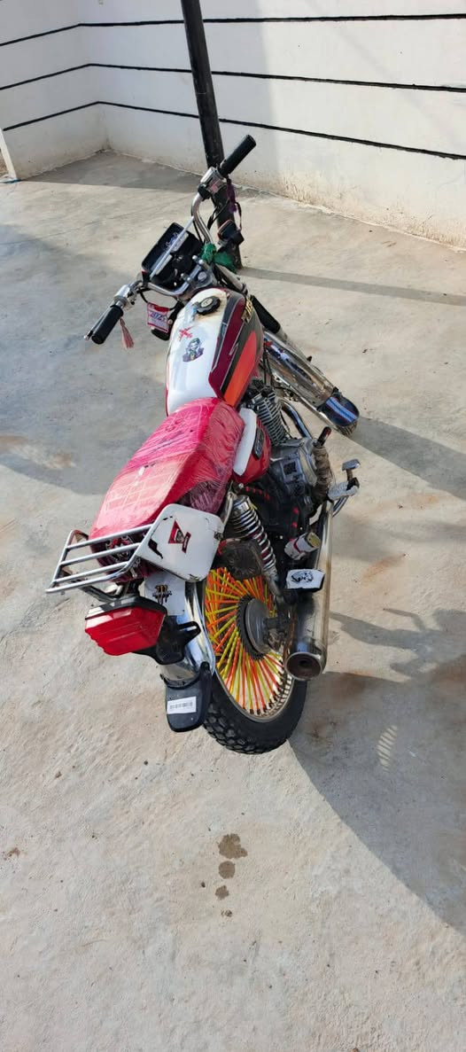 سلام عليكم دراجة تايكر 4كير موديل22 بدون اوراق مكينة مفتوحة مكاني كنعان السعر 450وبيهة مجال ‏‪***********
