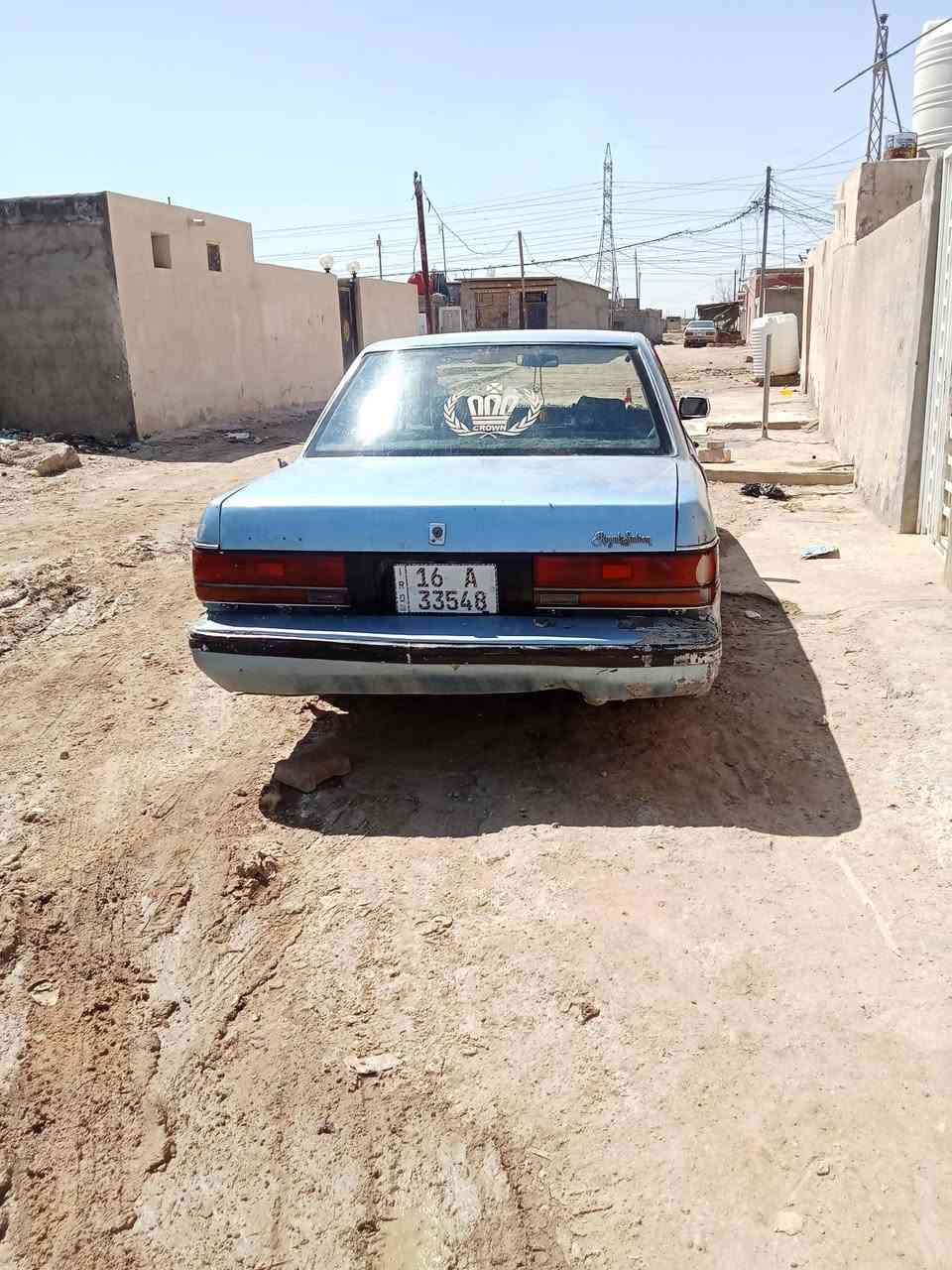 سياره سيدان للبيع رقمه قادسيه مكانه سماوه سنويته للواحد وتلاثين رقمه انكليزي مكينه وكير محور بطه سعره 35 وبيه مجال اتصال على هذا الرقم ***********
