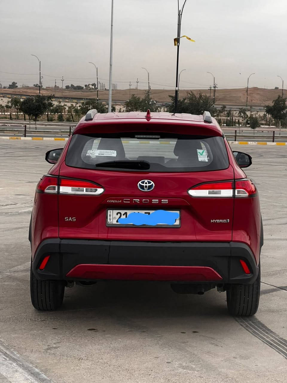 كرولا كروز ياباني شركة ساز موديل 23 ماشية 6 الف مثل زيرو مابيها اي صبغ بشرط كير و محرك هايبرد عنوان كركوك 
***********
