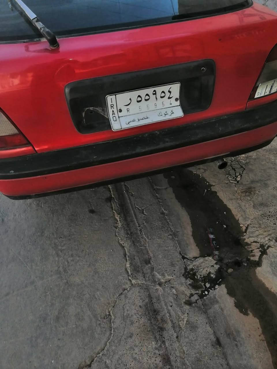 نيسان بريمر موديل ٩١ رقم كركوك ***********
