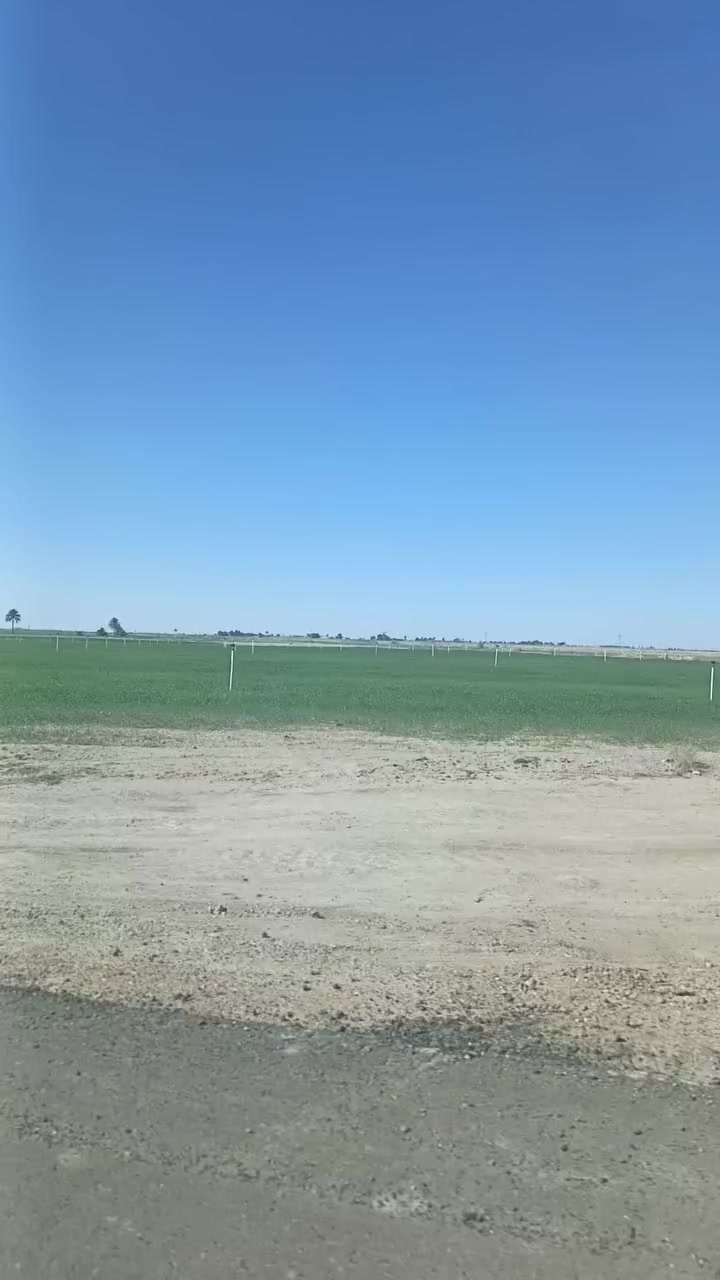 ❇️🏝🏝السلام عليكم عرض اليوم ارض المساحه 6دونم✨ مقابيل سبع البور الشيخ عامر ✨ واجهه50×50 الدونم ✨ طابو زراعي على طابو الفلوجه سند ٢٥ ثاني يوم فتح بيان✨ سعر الدونم  38مليون وبيهه مجال متوفر كافة الخدمات من كهرباء وماء وقريبة على السكن للاتصال ***********واتساب❇️✅❇️
