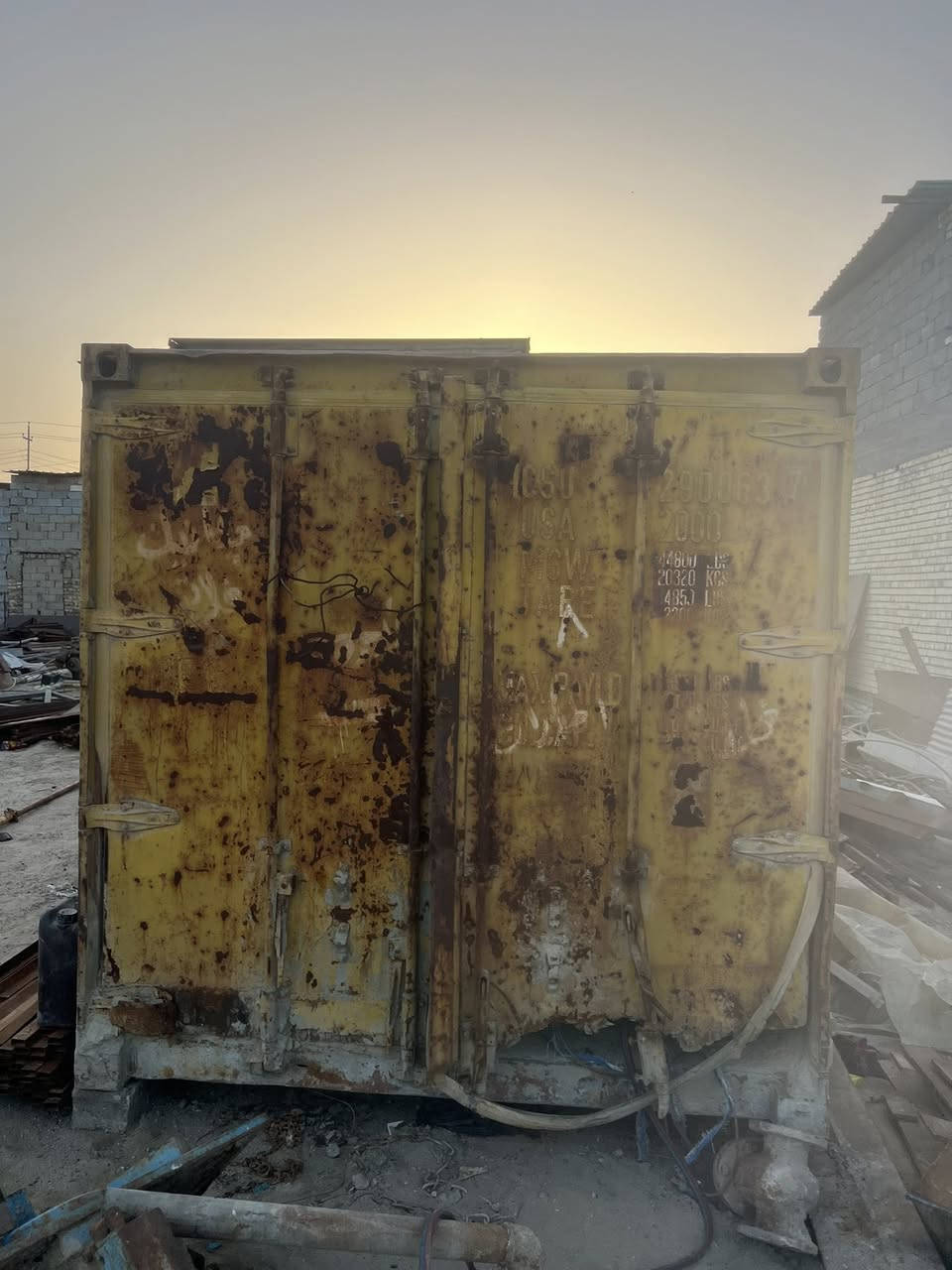 يالله حاويه حديد 6 متر للبيع السعر وللاستفسار اتصل ع 

‭٠٧٧٤ ٣٥٢ ٩٠٦٨‬
العنوان بابل الحصوه طريق حله بغداد
