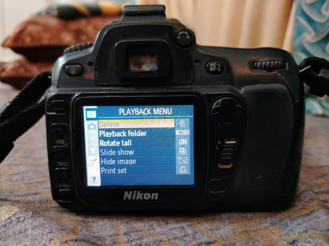 Nikon D80
كاميرا نيكون D80 للبيع مع كامل ملحقات

بسعر 200 وبيها مجال 

مكاني بغداد ابوغريب
***********
