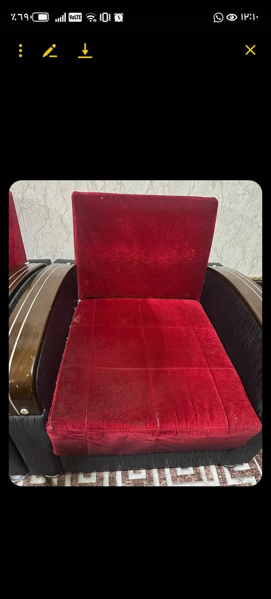 السلام عليكم
تخم قنفات ١٠ مقاعد للبيع متضرر القماش فقط ب ٧٥
للاستفسار الاتصال على الرقم ***********بغداد الجديده
