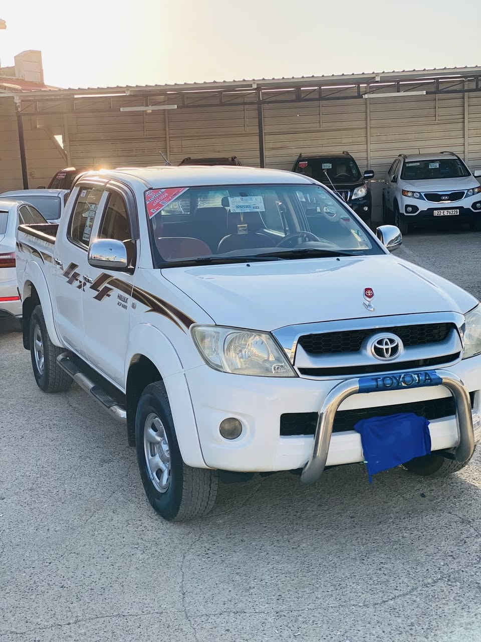 سلامعليكم
سياره تيوتاهايلوكس
سياره فور ويل
موديل 2009
رقم دهوك 
رقم وسنوي جديد
سياره بص بي شبرين باب كارت
سياره حيل نضيف بدون مصرف 
مكان سياره عقره 📍
رقم واتساپ***********☎️
رقم كورك ***********☎️
