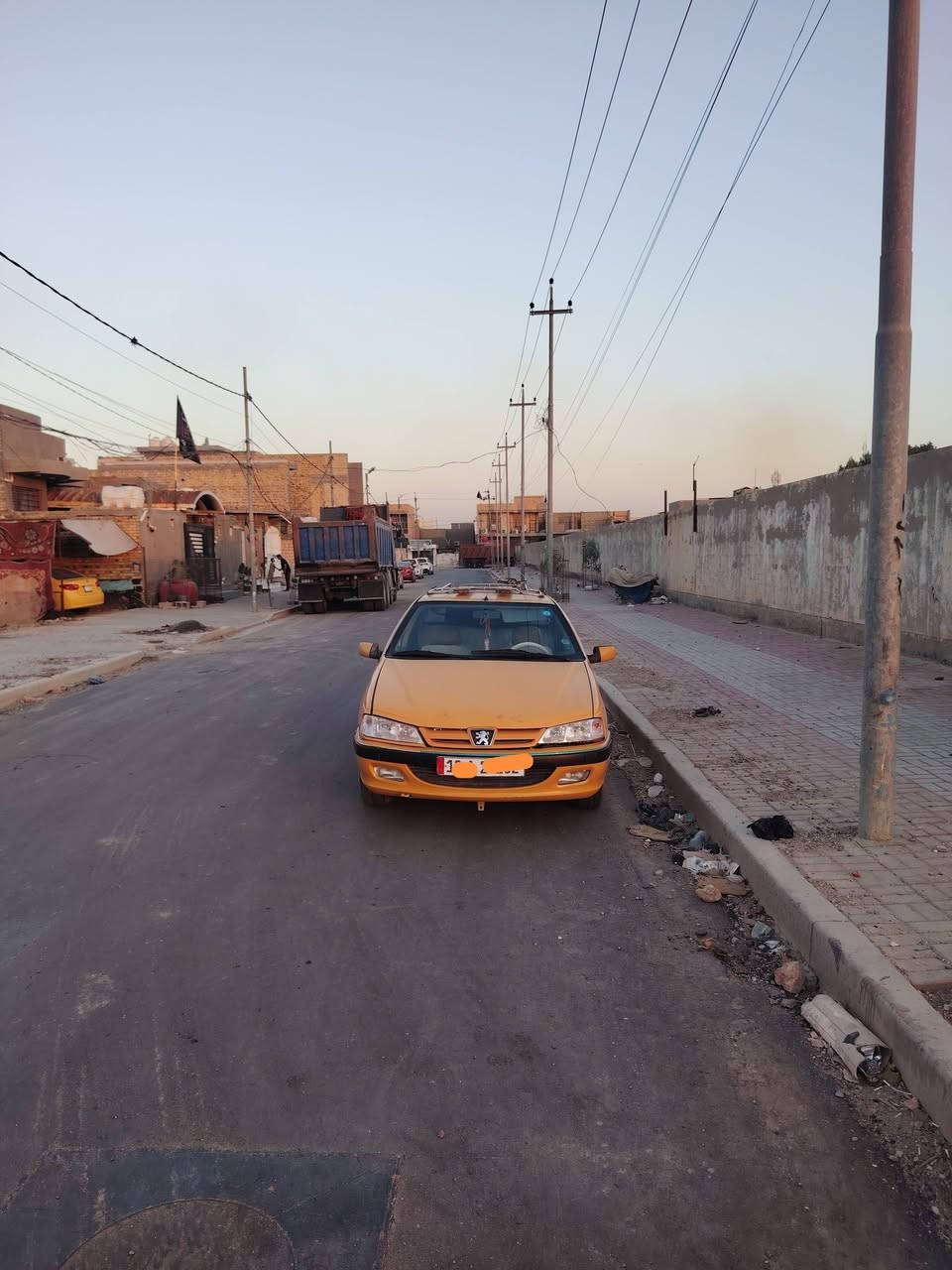 سلام عليكم بيجو بلرص للبيع موديل 15 مصفره سعر 35 وبيه مجال استفسار علا رقم ***********
