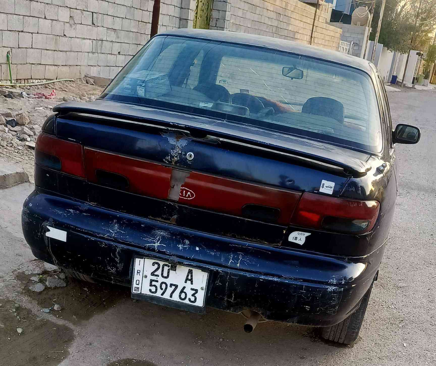 السلام وعليكم سيارة سيفيه للبيع موديل 95تحويل ثاني يوم سنويه 29 اتصل *********** العنوان ديالى بلدروز
