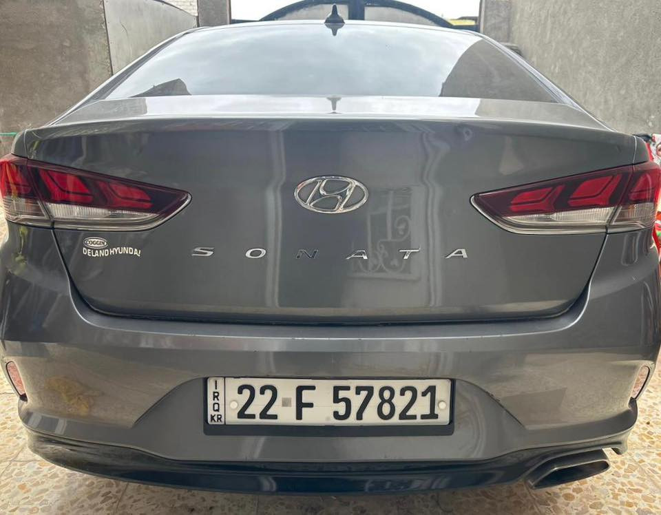 سوناتا 2018 رقم أربيل دولي سنويه لغايه2030 وارد أمريكي ماشيه 69 سياره جديده وجاهزه  سعر 120 للتصال ***********
