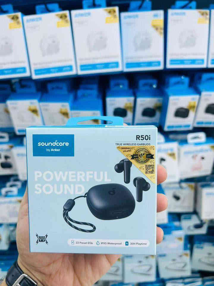السماعة الاكثر مبيعاً في العراق
عرروض لغاية رأس السنة 
سماعة انكر - Anker R50i و Anker R50iNC -
 الغنية عن التعريف
السعر السابق Anker R50i ب 27 صارت ب 17
شحن يدوم 30 ساعة مع عزل 90%
السعر السابق Anker R50iNC ب 35 صارت ب 25
شحن يدم 45 ساعة مع عزل 99%
مكتب 4Store
العزيزية /الجمعية الثانية ***********
