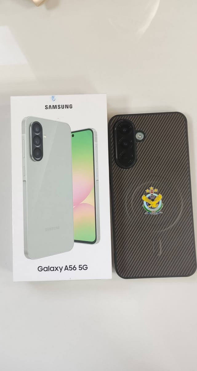 للبيع: Samsung A56 5G (مستعمل أخو الجديد) ✨
النظافة: 100% (بدون خدش، حالة الوكالة الوطني).

الملحقاته كامله كارتون وشاحنه وكفر 
الموقع البصره 
 للتواصل خاص 
وإذا عندك هونر 400 اروس


**إذا كنت صاحب هذا الإعلان وتريد حذفه لأي سبب، رجاءا أرسل رسالة إلى الدعم الفني**