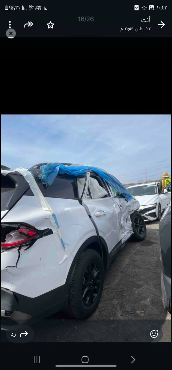 كيا اسبورتج  Xبروو فول موصفات بانوراما بصمة شحن واير ليس جنطه شفط تشغيل عن بعد اهواي بيها موصفات  رقم بغداد بسمي صبغ جاملغ وبابين   وحافه البنيد. السعر 190  عنوان بغداد جميله.   ***********.
