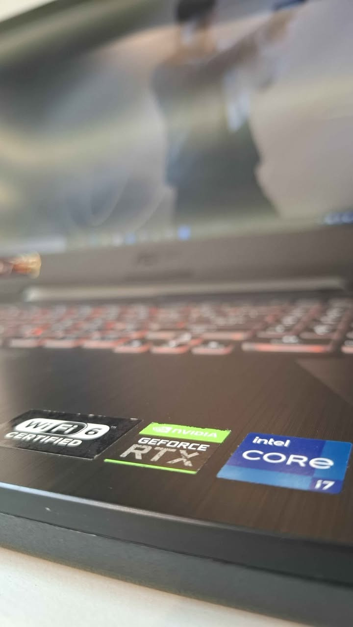 Core i7 gen 11 processor H 
8 Core 16 Thread 
Ram 16 GB DDR4 3200mhz
Ssd Nvme 512 GB 
Display 15.6 inch 144 Hz 
Keyboard RGB 
RTX 3060 6 GB DDR5 

لاپتۆپی ئەسوس بۆ کاری گەیمنگ و هەندەسی و دیزاین و مۆنتاژ بۆ کاری قورس 🔥 
شتێکی زۆر پاک خاوێن و بەهێزە هەتا پاتریەکەی زۆر کەم ئیشی کردوە قوەتی زۆرێ تێدا ماوە دەرجەیم داناوە ✅
GTX online fivem / rainbow/ pubg/ red dead redemption 2/ Fortnite/ assassin's creed mirage 
وە یاری زیاتریش دەتواتی ئیشی پێ بکەیت 
گەیاندنیش بەردەستە 🚕 

قوي ونظيف للغاية لأغراض الألعاب والهندسة والتصميم. يمكنه تشغيل العديد من المهام الشاقة
و توصيل موجود 🚕 أربيل, العراق


**إذا كنت صاحب هذا الإعلان وتريد حذفه لأي سبب، رجاءا أرسل رسالة إلى الدعم الفني**