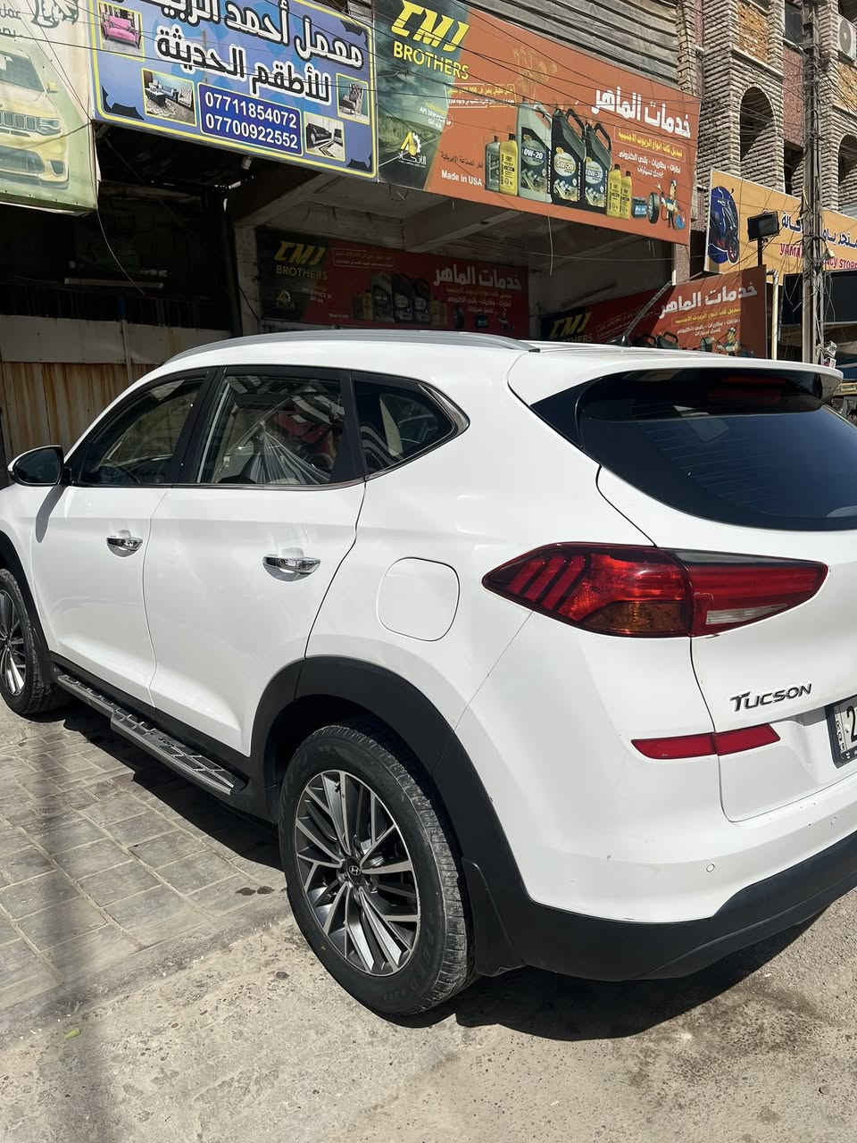 توسان للبيع 2019فول خليجي  ماعدا البانوراما ماشيه ١٢٠ سعر 185. رقم الهاتف ***********. صور موضحه أمامكم وموصافاتها
