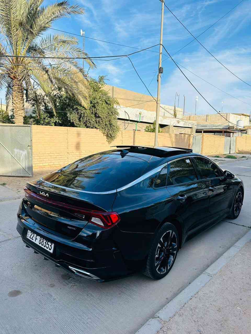 سلام عليكم
Kia k5 2022 Gt line 1600 turbo 

فول مواصفات بانوراما كشنات كهرباء شاحن لاسلكي رادارات تحديد مسار قيادة ذاتيه

رقم اربيل بأسم شركة 
 
حادثها فقط بنيد من امريكا وبالعراق نضربت بيها قطعتين ضربة خفيفة ونصبغن صور الحادث موجود 

محرك وكير وحدادية مكفولات بشرط 

مكان السيارة : النجف 

السعر: 155$ وبي مجال بسيط

***********
