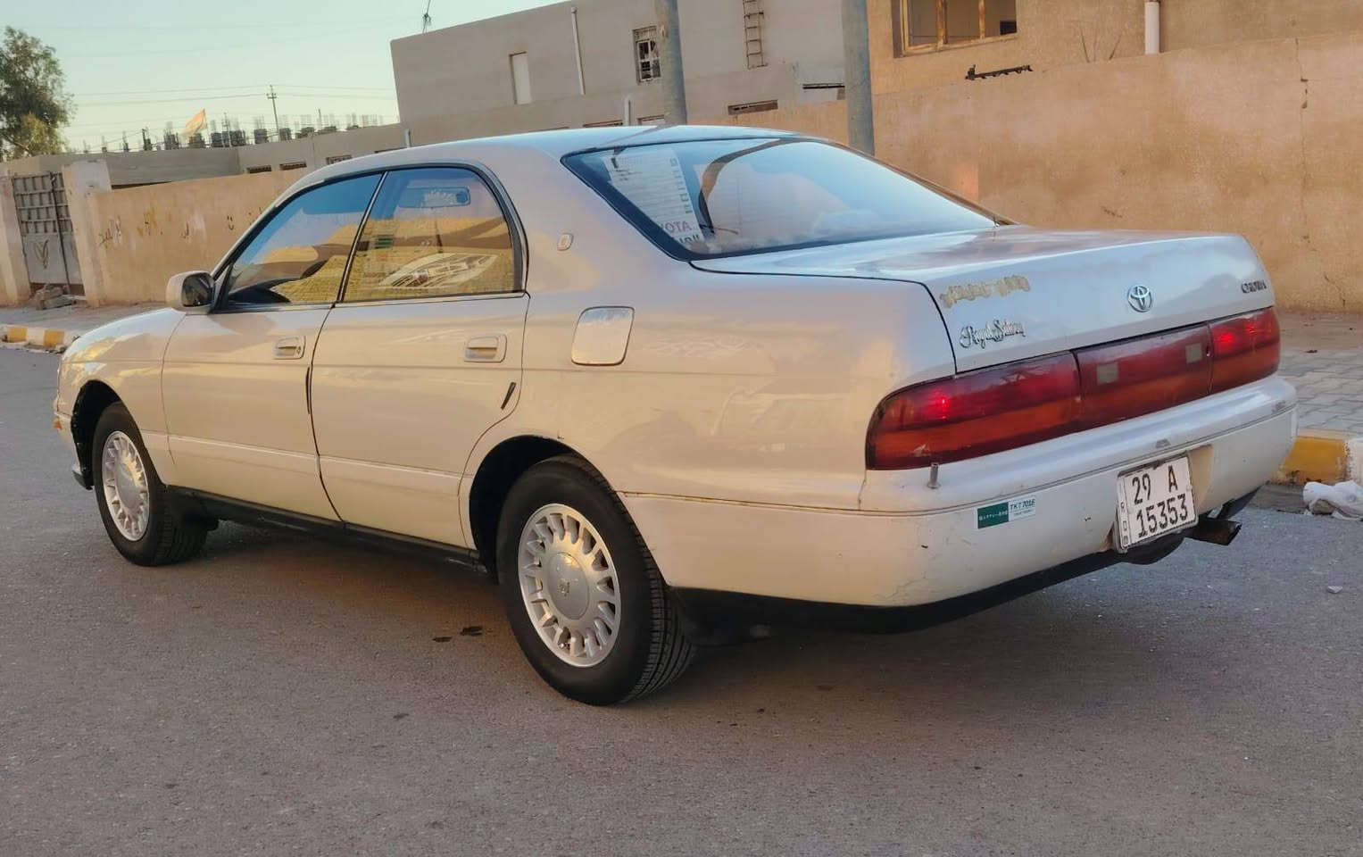 السلام عليكم بطه كراون 
موديل 91 كفاله من الصبغ 
كفاله من الضربه كفاله من كص ونقل جثه 
حداديه ورا وكدام بشرط كير ومحرك جدد 
بيها طكه جراد خفيفه كهربائيات شغاله 
ماعايزها شي ولا بيها نقص سنويه لل 30 باسمي السعر 54 وبيها مجال شي قليل عنوان واسط كوت ***********
