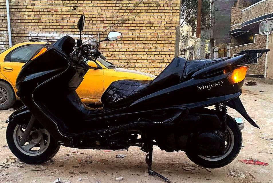 السلام عليكم للبيع ماجستي دبل رون 

دراجه كامله من كلشي شغاله سلف

 بكل وقت 

محرك ناعم مكفول من كلشي. شلعه ومعدل كلش حلوات 

كهربايات كلهه شغاله لايت عالي ناصي. 

اشاير شغالات دبل اشاره هم كيوجه كلهن شغالات.مروحه. دبلات كدام وره كلها شغاله. 

تايرات جدد مبدلهن .  دراجه كامله من كلشي 

مطلوب واريد ابيعها. متوازي كلش 

السعر: 380 وبيه مجال 

المكان: كربلاء شارع الحر. 

الرقم:*********** 

 واتساب موجود
