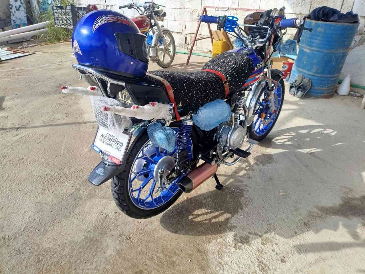 سلام عليكم دراجه نامه برو البيع  مثل ماجاي  شوف بل صوره مكفوله كفاله عامه دراجه خير من الله  سعر خاص مديل2025ماشيه 3000 رقم الهاتف***********مكان دراجه شهريان سنسل
