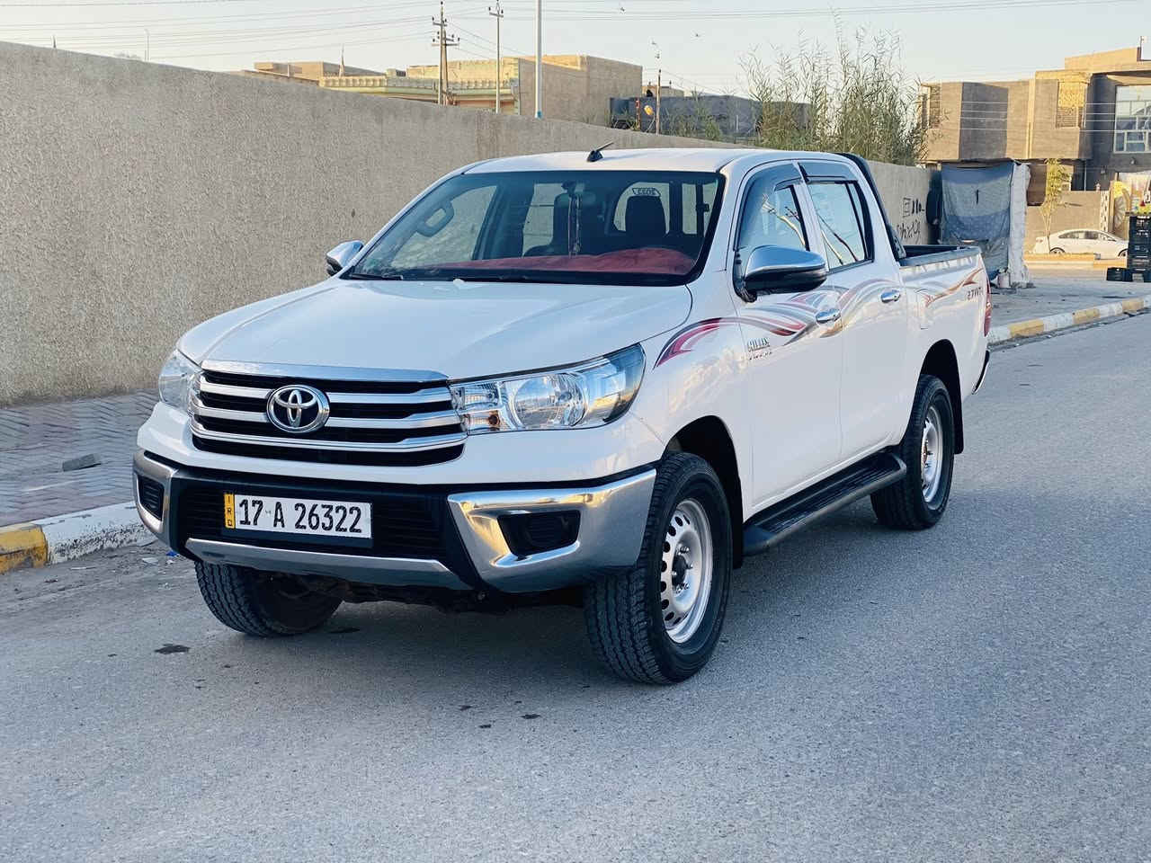 سلام عليكم للبيع بيكم تيوتا هايلوكس فورويل مديل 2022 بسمي مداور ثاني يوم رقم دولي مكفوله كفاله عامه من كلشي مكينه كير حداديه تبريد تخم تاير سياره جاهزه السعر 258 وبيه مجال المكان سماوه الاستفسار الرقم ***********✅
