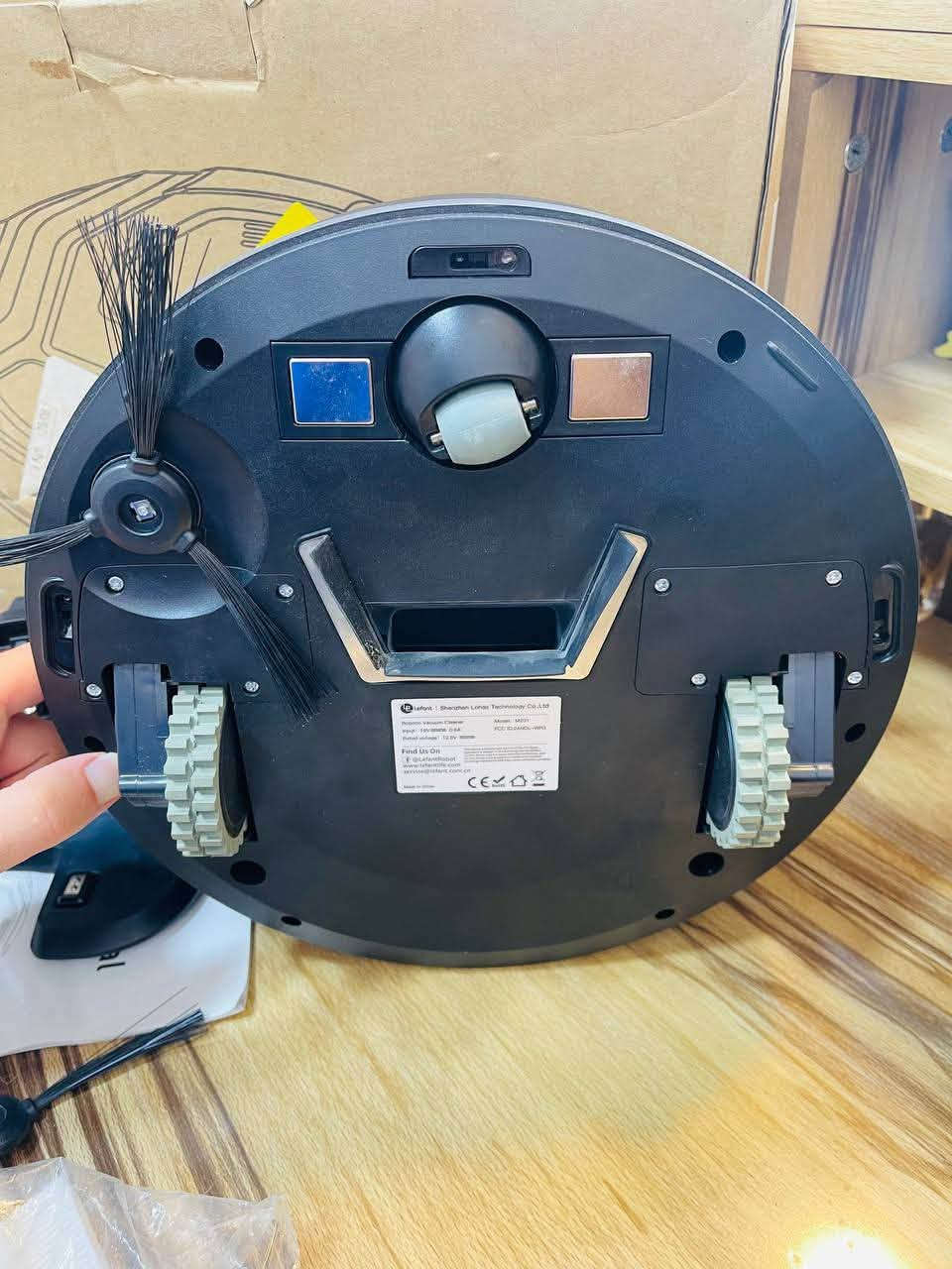 مكنسة روبوت شحن 🤖
تعمل بالذكاء و تربط من خلال تطبيق تحكم على الهاتف 
حجم كبير و سعة تخزين واسعة 
فرشة و فلتر احتياط 

الي تفيدة ينطينه بيها سعر


**إذا كنت صاحب هذا الإعلان وتريد حذفه لأي سبب، رجاءا أرسل رسالة إلى الدعم الفني**
