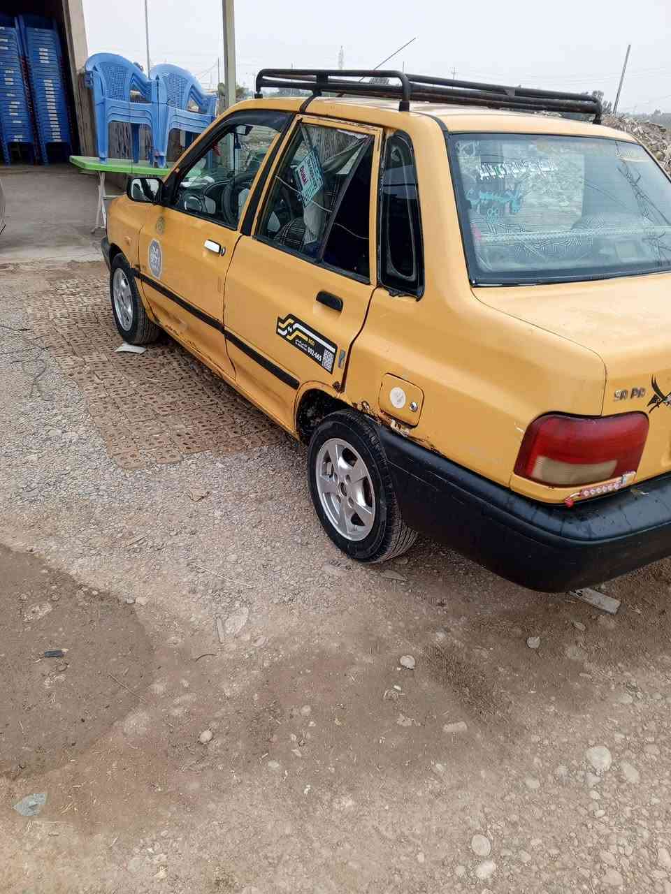 سلام عليكم سياره سايبه للبيع موديل 12 مصفره هيه وقرامات سعر 25 وبيهه مجال مكان تغاطع النهروان رقم الهاتف ***********
