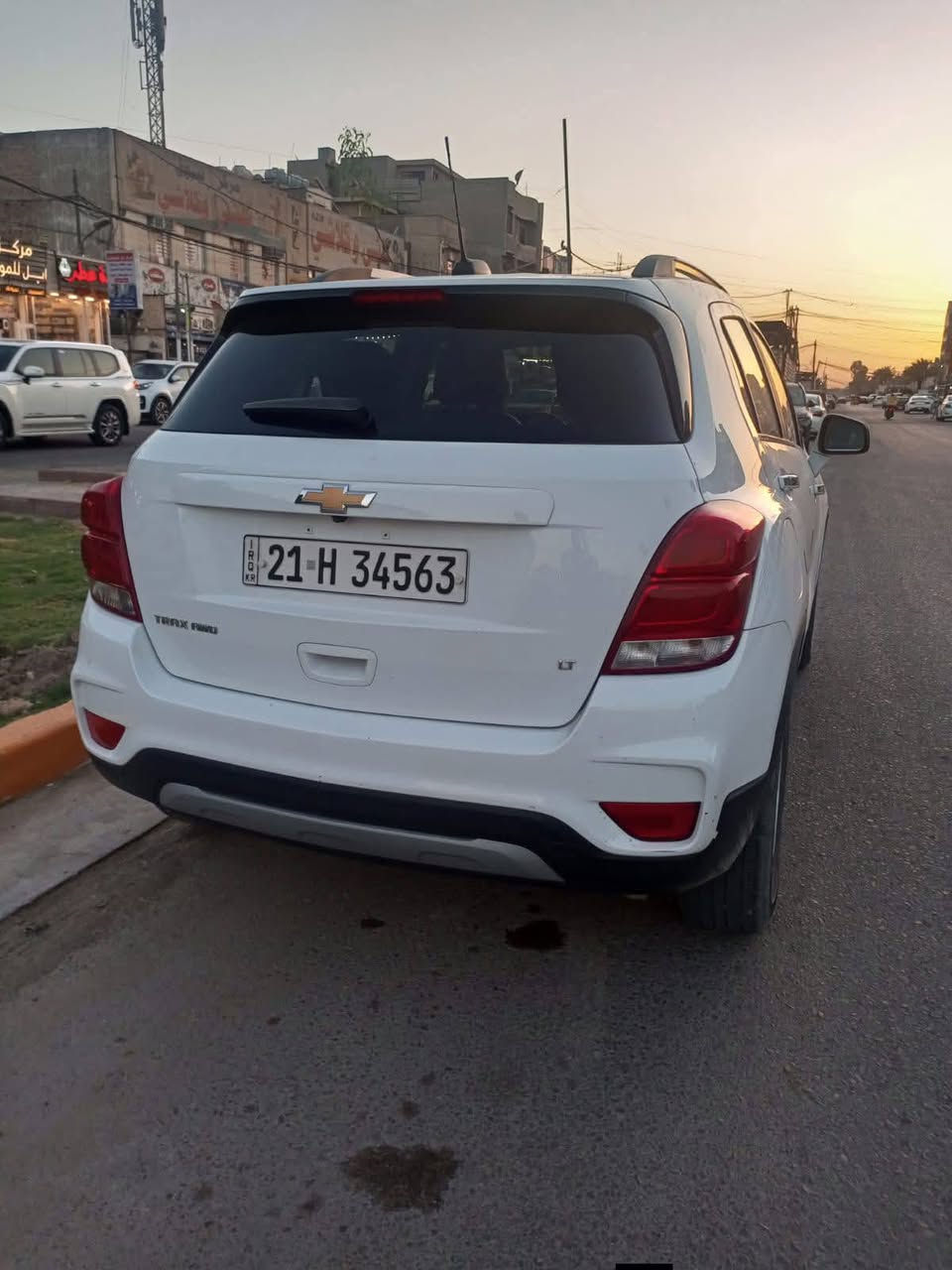 شوفرليت تراكس 2020 وارد امريكي مكينة 1400 تيربو رقم سليمانية مكينة وكير وتبريد سيارة جاهزه ضررها فقط بنيد من الاعلى للاستفسار:***********
السعر 112 وبيها مجال
