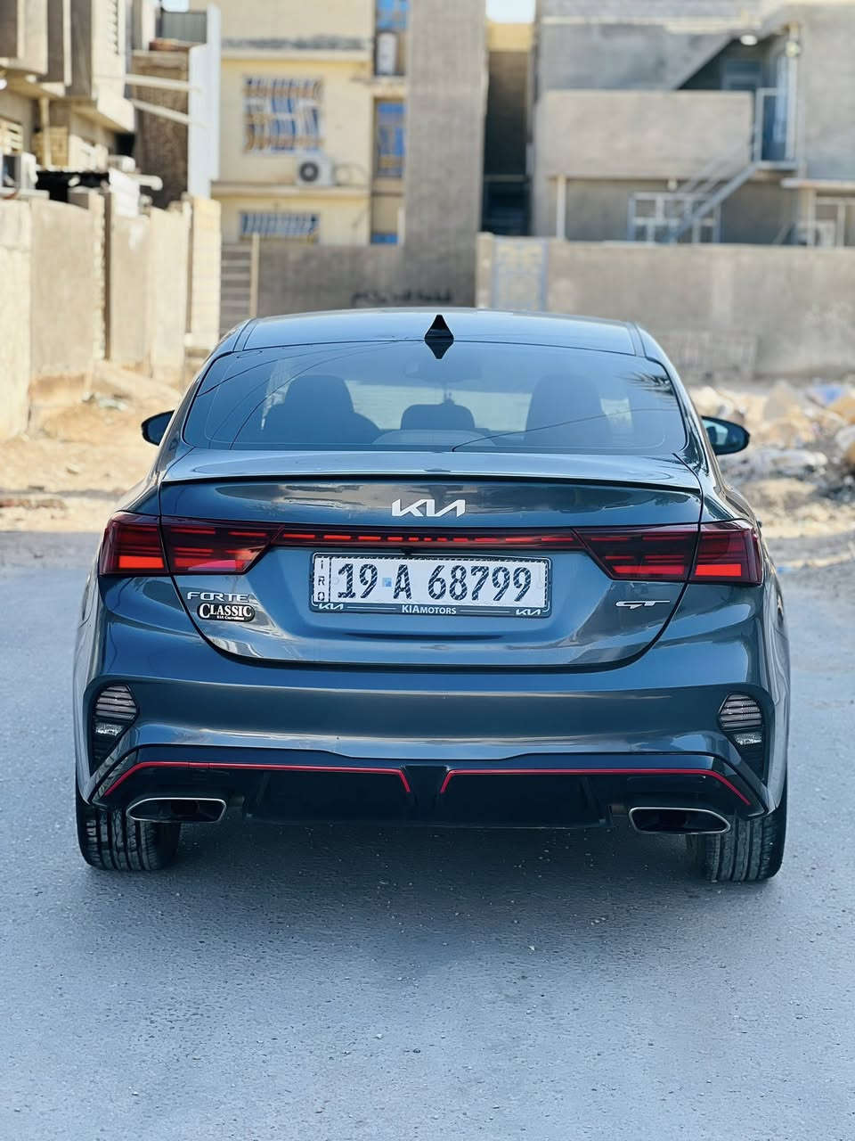 السلام عليكم للبيع كيا فورتي جي تي 2022
رقم كربلاء معوقين باسم اخويه 

KIA FORTE GT 2022

بيهه الجاملغ الخلفي والباب الخلفي صبغ وباب الصدر مرشوش ملاون وبيهه رصعتين بالبنيد ورصعتين بالجنطه وبيهه شكم رصعه بالقماره اثر حالوب 

دخول بصمه ذكي

ماشيه 34 

نظام ترحيب اضويه يدات

تشغيل عن بعد 

بصمة ابواب

حجم المحرك1.6T✈️  

كير دبل كلج (dct)

202 حصان

شاشة كبيرة اندرويد 

 كامره دواره خلفيه 

رادار امامي 

 رادرات جانبية و خلفيه و اماميه 

قيادة ذاتيه 

تحديد مسار

مثبت سرعه 

توقف ذاتي

تبريد شاشة + مناخ منفصل   

اشاير بالمري 

جنطه كهربائي فتح اوتماتيك عند الوقوف خلف سيارة

ويل كب كروم  18

ثلاث اوضاع قياده 

مع شفتات ستيرن رياضي

دركة سبورت مختومه (GT) وكشنات مختمه GT 

صور الحادث بالمنشور

مكان السيارة كربلاء طويريج 

للاستفسار ***********

السعر 166 وبيهه مجال وهذا رقم الشاصي 

3kpf44ac7ne475688
