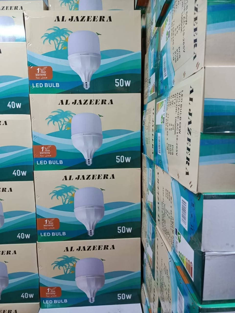 السلام عليكم ورحمه الله وبركاته متوفر 
مصباح الجزيرة 
ضمان سنة استبدال 
اسعار الجملة 
مصباح ٢٠ واط ١٢٥٠
مصباح ٣٠ واط ١٦٥٠
مصباح ٤٠ واط ٢٥٠٠
مصباح ٥٠ واط ٣٠٠٠
مصباح ٦٠ واط ٣٢٥٠
متوفر خدمه توصيل مجانا


**إذا كنت صاحب هذا الإعلان وتريد حذفه لأي سبب، رجاءا أرسل رسالة إلى الدعم الفني**