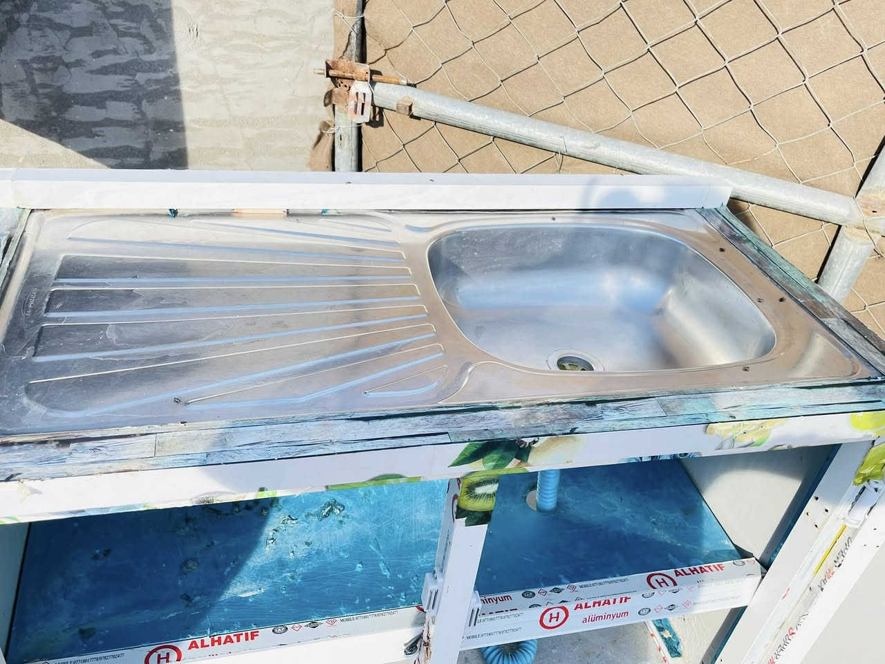 سنگ كاونتر المنيوم نضيف سعره ٧٥مكاني بابل الدبله   الاتصال خاص او ***********
