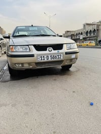 بيع مستعجل !!  سمند 2009 بيها مكانات صبغ اثر جراد  ولباقي خير من الله ...