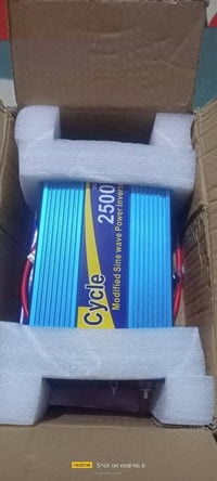 عاكسه • ٢٥٠٠واط • جديده بلكارتون