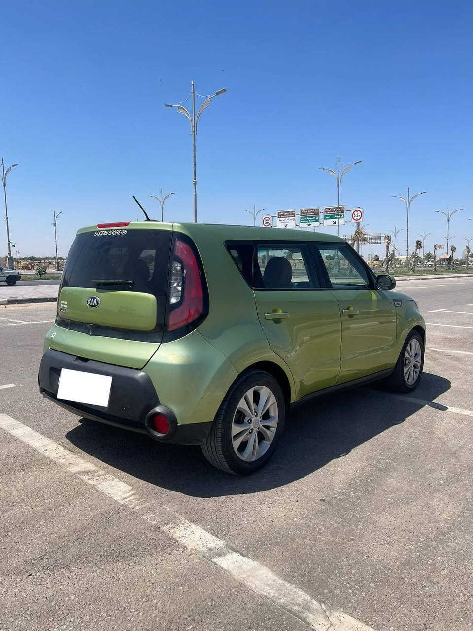 كيا صول ٢٠١٥  امريكي
حادثه بيبان الايسر فقط 
مكينه ٢٠٠٠ دوش 
كير مكينه حداديه تبريد جاهزات 
رقم كربلاء مشروع وطني 
باقي تفاصيل 
***********
