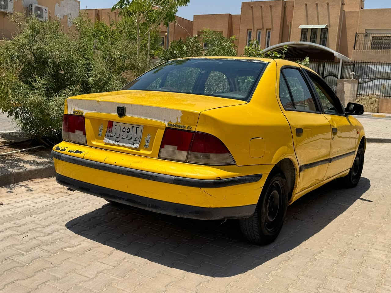 السلام عليكم سمند مديل ٩ رقم بغداد اجره تبريد شغال حداديه جديده كيرها جديد كهربائيات كله شغاله السعر ١٩ وبيه مجال السياره باسمنه للاستفسار *********** مكاني النجف مصفره غرامات  بس هيئه عليه ٢١٩ الف ينزلن من السعر
