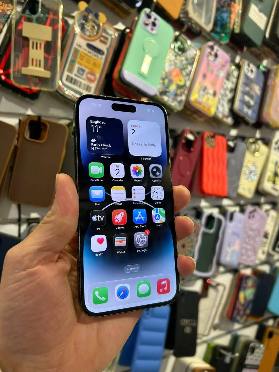 سلاو هاورییان
ئایفۆن ١٤ پرۆماکس
٢٥٦گیگا ١سیم
پاتری٧٩ 
کەپس نەکراوە 
زەمانی ١٠ رۆژ
نرخ ٥٠٠$ قفل قفل
*********** 
گەیاندن هەیە
