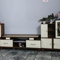 ميز بلازما • 3 قطع • الرمادي الصوفية