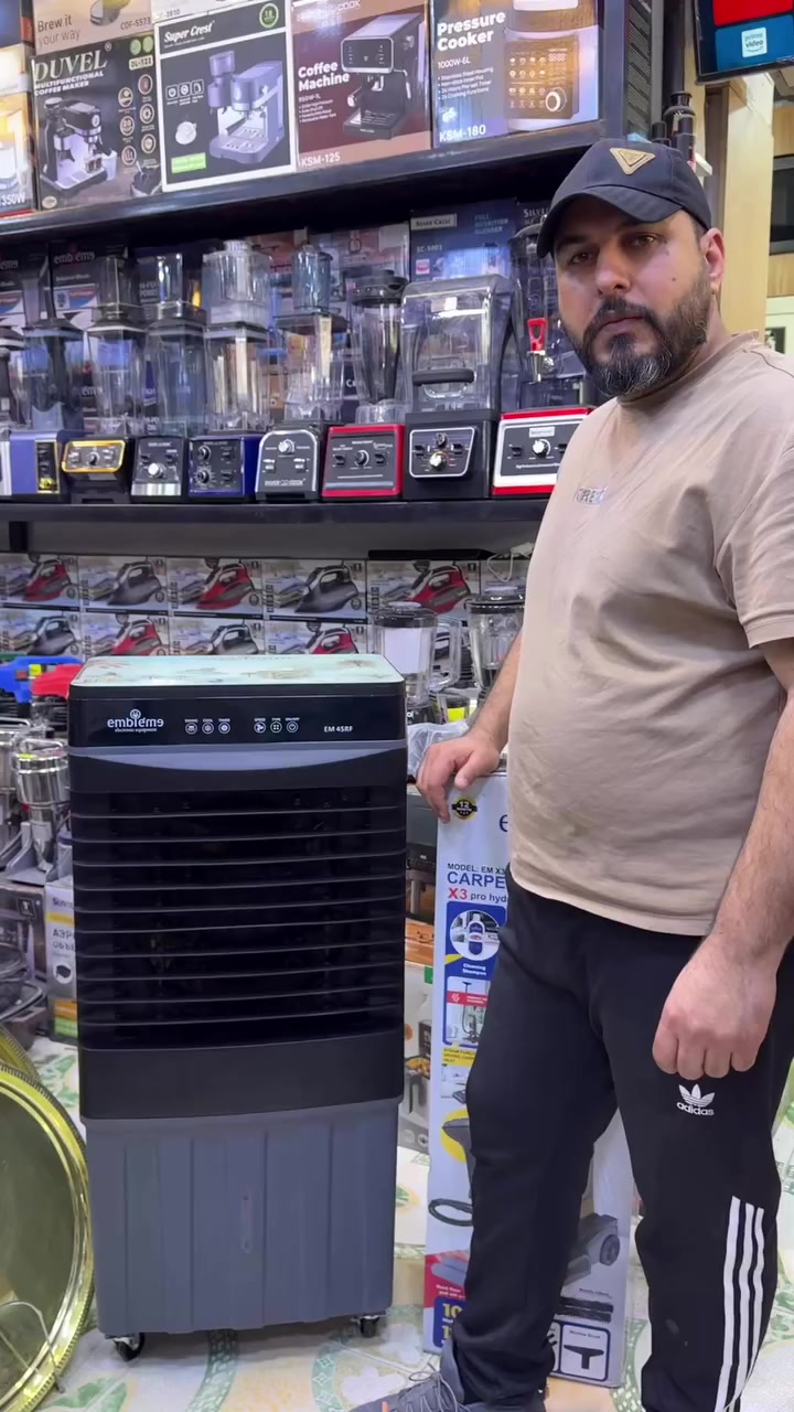 موديل جديد من المبرده الشحن امبليوم
مبرده داخليه شحن + كهرباء ماركة امبليوم 
بطاريه ليثيوم تدوم طويلاً 
حجم كبير ٣ حلفات
ضمان لمده سنه 
ابعاد الجهاز ارتفاع 110 عرض 48

حلفات عدد ٣ سيللوز
بطاريه ليثيوم حجم كبير 24V 
اقتصاديه جداً 120W
رمونت تحكم عن بعد 
2 مطارات تجميد 
امكانيه ربط بطاريه خارجيه 
٣ انظمه للتشغيل الليلي بدون ضوضاء
١٢ سرعه + شباك دوار
خزان الماء حجم 45 لتر
تعمل على الشحن من 4 ساعه الى 30 ساعه حسب السرعه
 

متوفر البيع بالنقد والتقسيط ( لحاملي ماستر الرافدين )
العنوان الديوانيه شارع المواكب مجاور حسينية ام البنين 
***********
