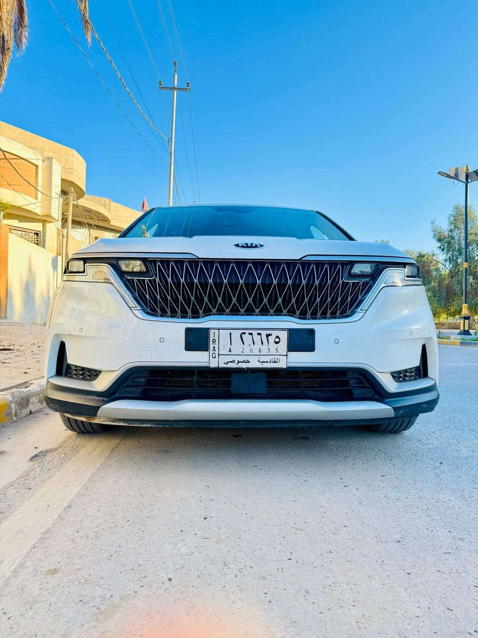 السلام عليكم
كيا كرنفال

مديل 2021

مواصفات فول من عدا فتحة

كوري خطين غاز بانزين كوري

بيه طخة بسيطة بلصندوك

مكان السياره كربلاء اطوريج

***********

***********
285$ سعره
