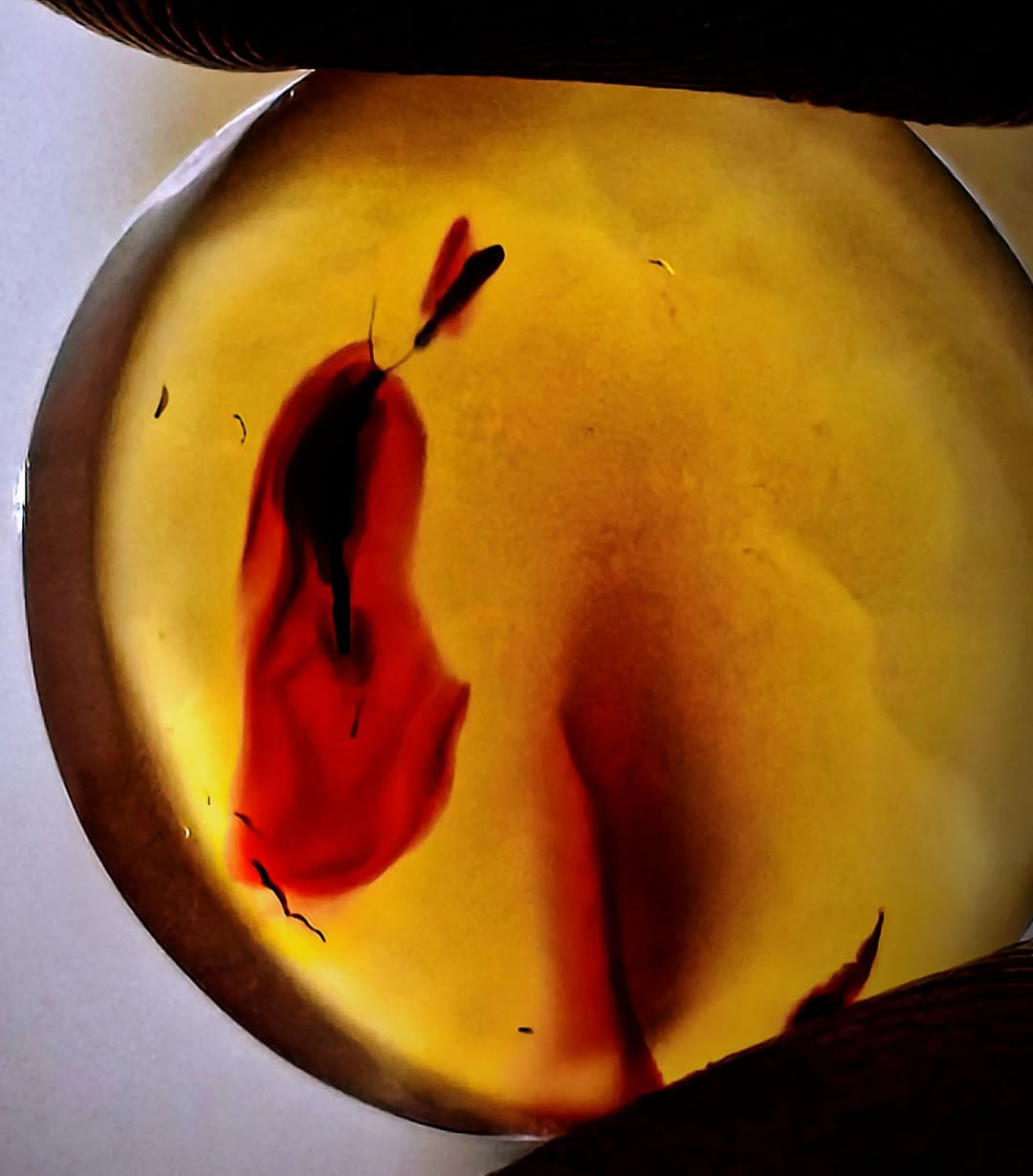 عقيق يماني مصور تصوير رباني الرئس الشريف على الرمح***********@
