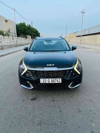 للبيع كيا سبورتاج موديل 23 خليجي سياره بيها صبغ حزام بيها ضربه شاملغ ا...