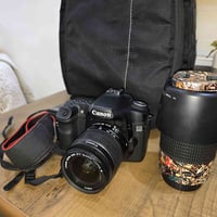 كامرة كانون 50D • كامل ملحقات • بصرهة