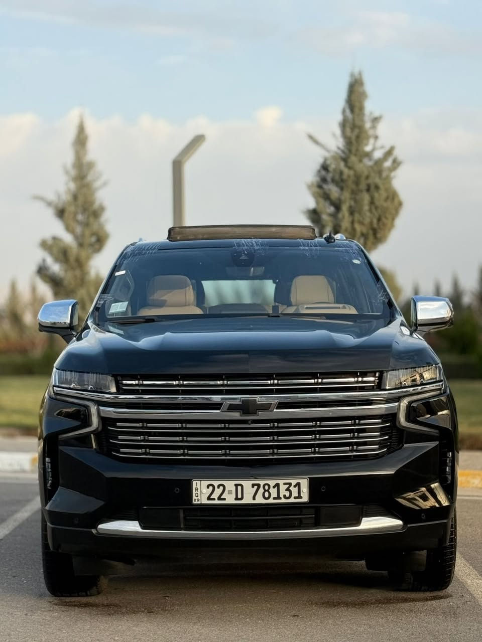 تاهو موديل2022وكاله منصور  موصفات برايمر فول واحد علا واحد سياره جديده حيل ماشيه80الف كيلو متر  مكفوله كفاله عامه عنوان سليمانية السعر530بيها مجال***********
فقت بيع اتصل عل رقم وساب هم موجود
