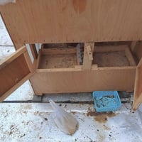 قفص دجاج • نجاره درجه اولى • خانتين بيض