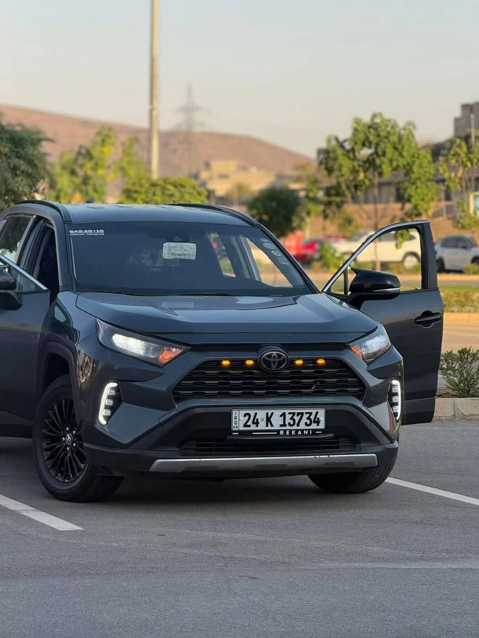 🔔🔔عرض خاص 🔔🔔
لد شباك امامي. خاص لسيارات راف فور 
Rav4 
للموديلات ٢٠١٩-٢٠٢٤ 

✅قالب مضبوط ١٠٠٪؜ 
✅بدون اي تزريف ) 

✅تثبت مباشر عالشباك 

 سعر  التخم :- ٣٥٠٠٠ الف دينار
#توصيل_مجااني لكل العراق


**إذا كنت صاحب هذا الإعلان وتريد حذفه لأي سبب، رجاءا أرسل رسالة إلى الدعم الفني**