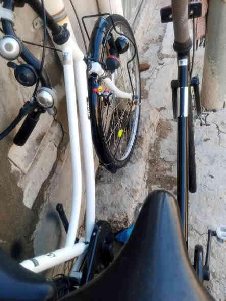 سلام عليكم 
بايسكل للبيع او مراوس 
ما صارة اقل شهر من نازل من مجمع اليابان
لون ابيض 🤍🖤
موديل 2022🤍🖤
نجف حي نداء عامود 23
سعر خاص *********** بي واتساب
